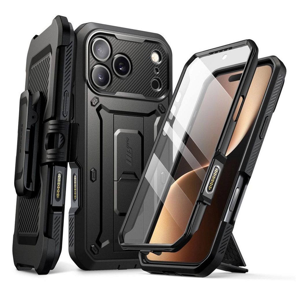 SupCase UB Pro skal till iPhone 17 Pro – svart
