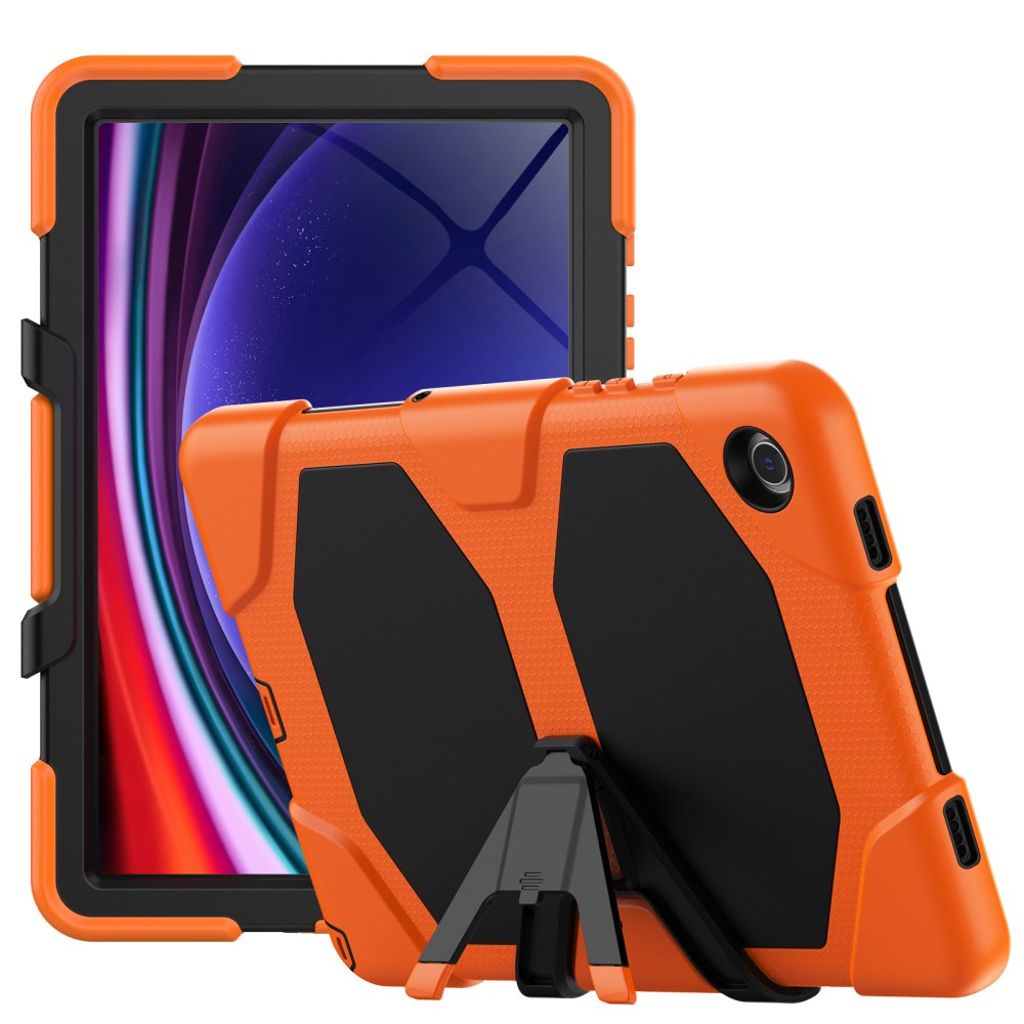 Samsung Galaxy Tab A9 Plus Case with Stand - Orange