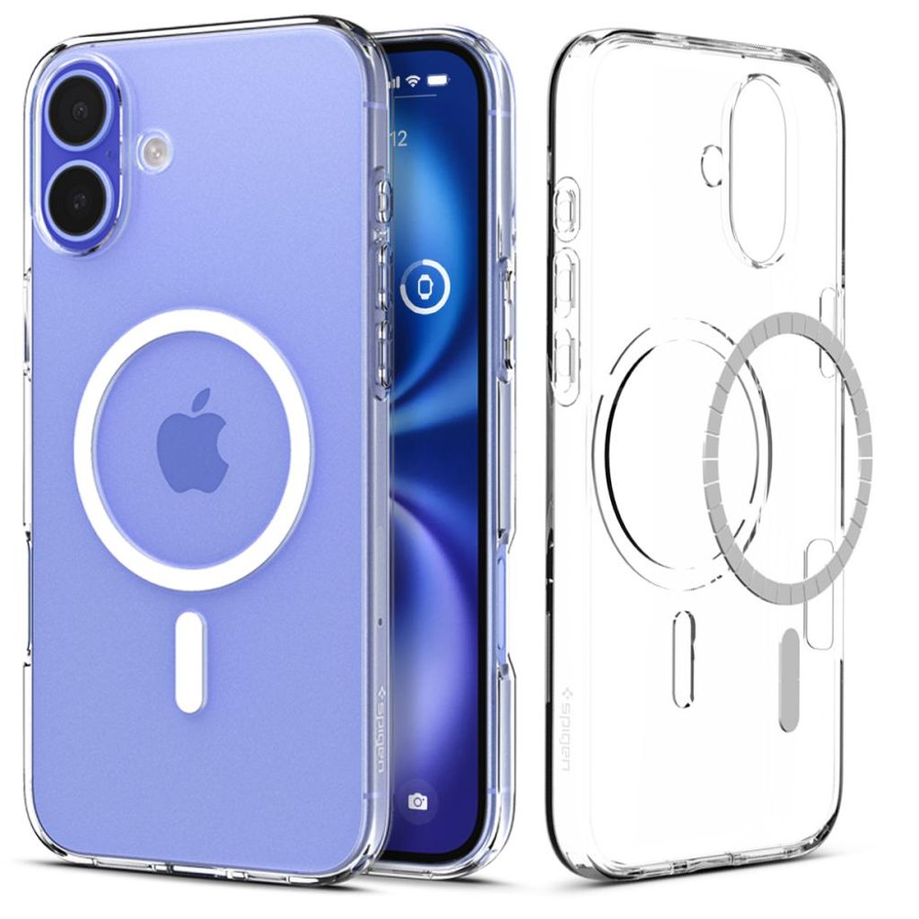 Spigen Liquid Crystal MagSafe skal för iPhone 16 - transparent
