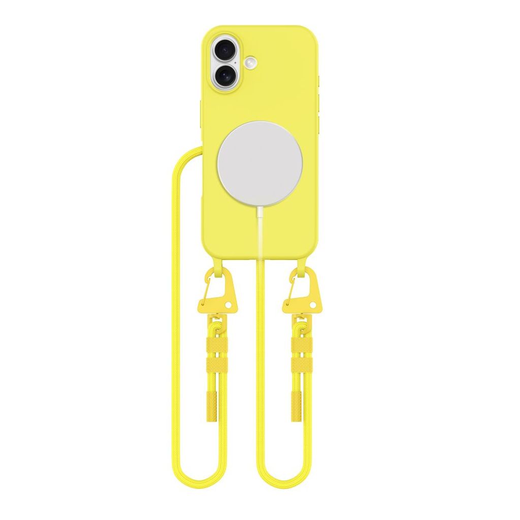 Tech-Protect MagNecklace MagSafe skal för iPhone 16 - gul