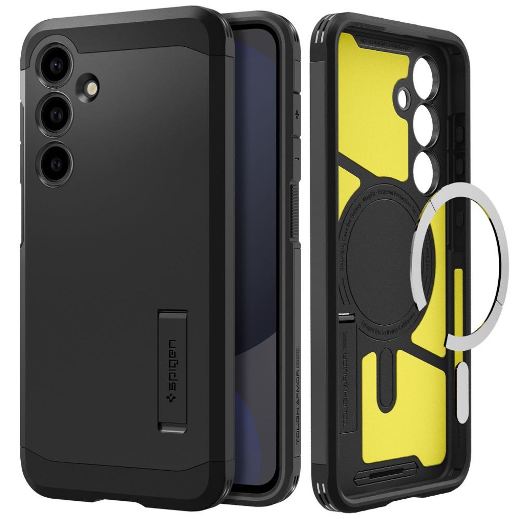 Spigen Tough Armor-skal MagSafe skal för Samsung Galaxy S24 FE - svart