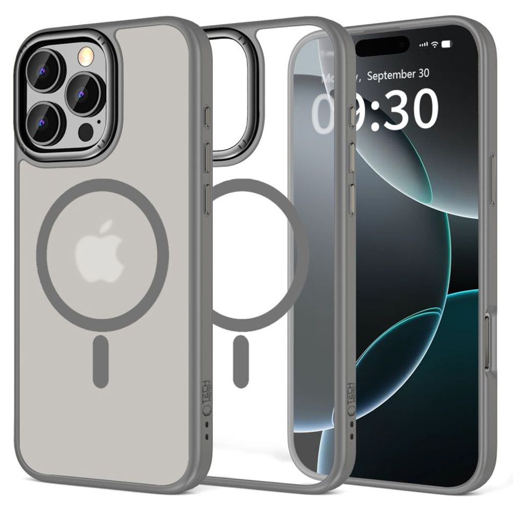 Tech-Protect MagEdge MagSafe skal för iPhone 16 Pro Max - Titanium