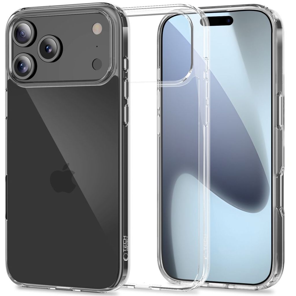 Tech-Protect FlexAir Hybrid skal för iPhone 17 Pro Max - Clear