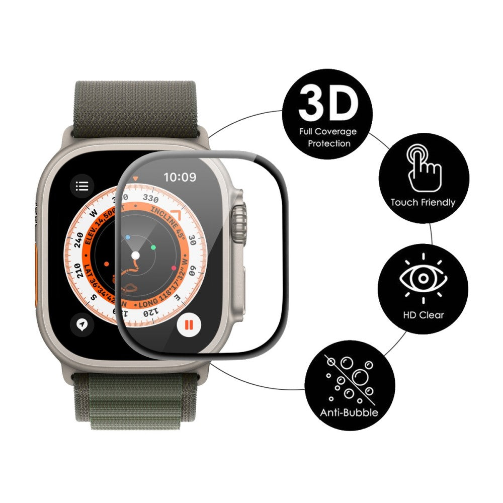 ENKAY HAT-PRINCE Apple Watch Ultra / Ultra 2 49mm PMMA skärmskydd