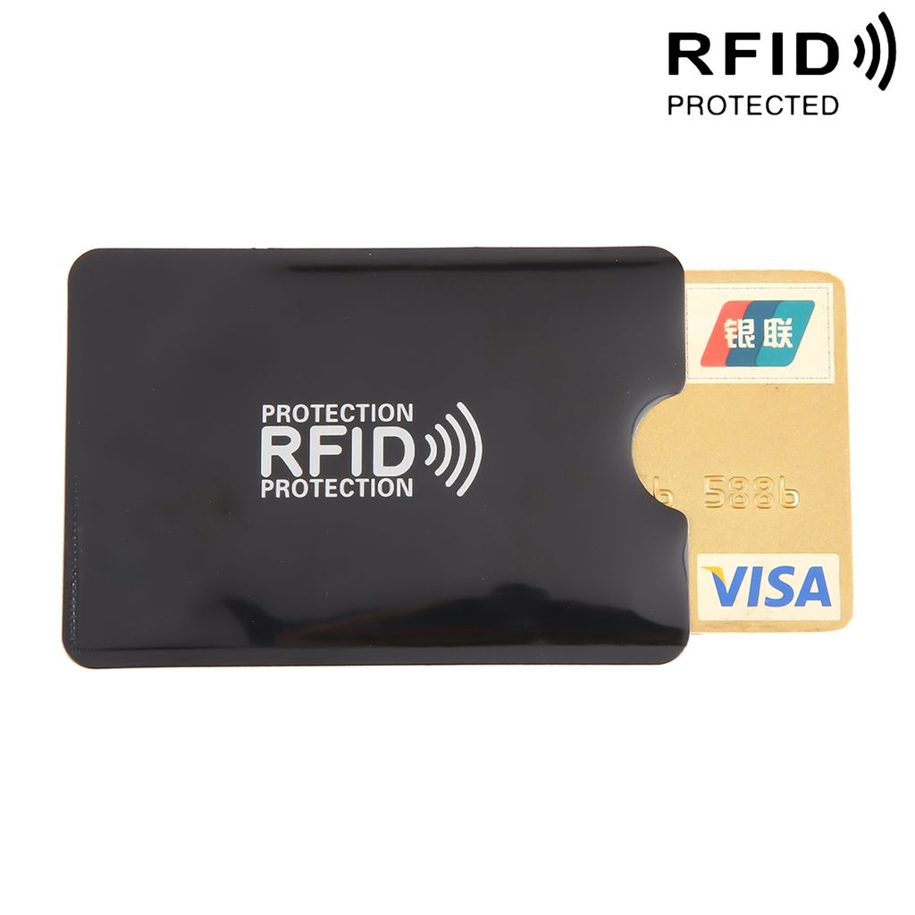 RFID Blocking Card Protection ID - Black