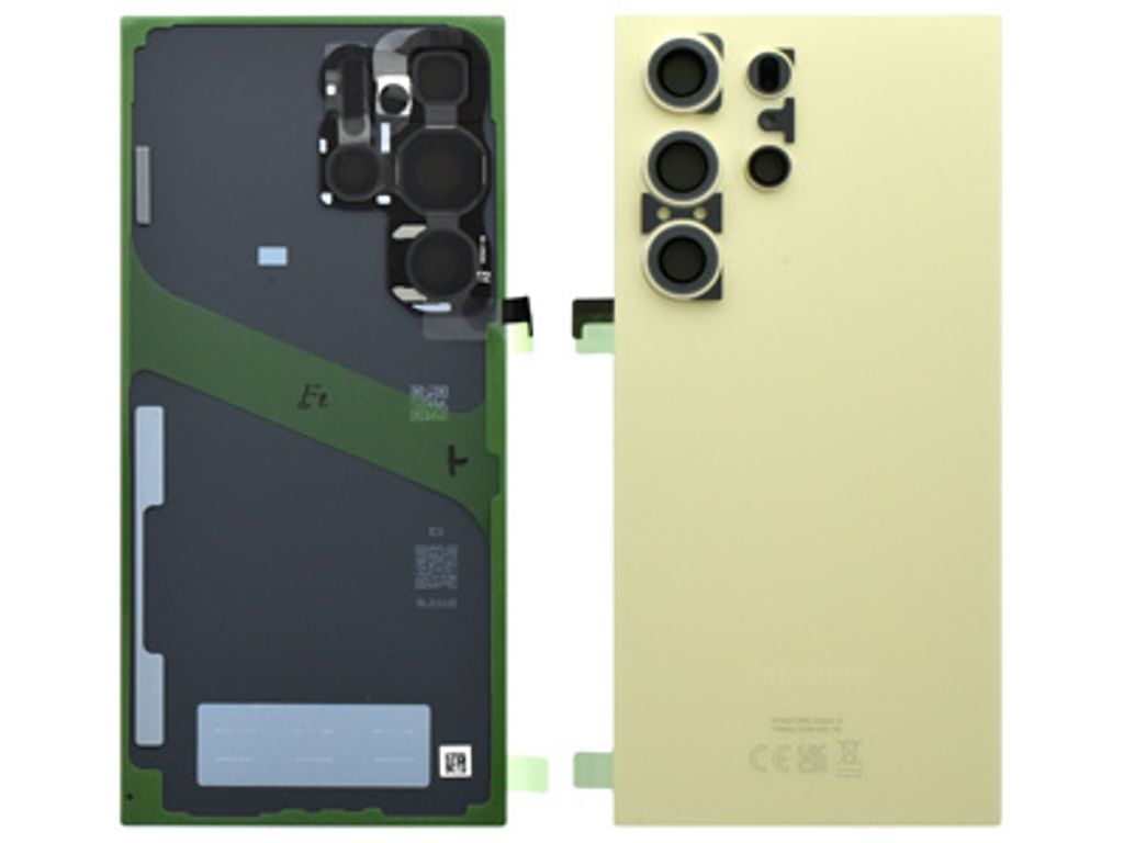 Samsung Galaxy S24 Ultra bakstycke original Titanium gul
