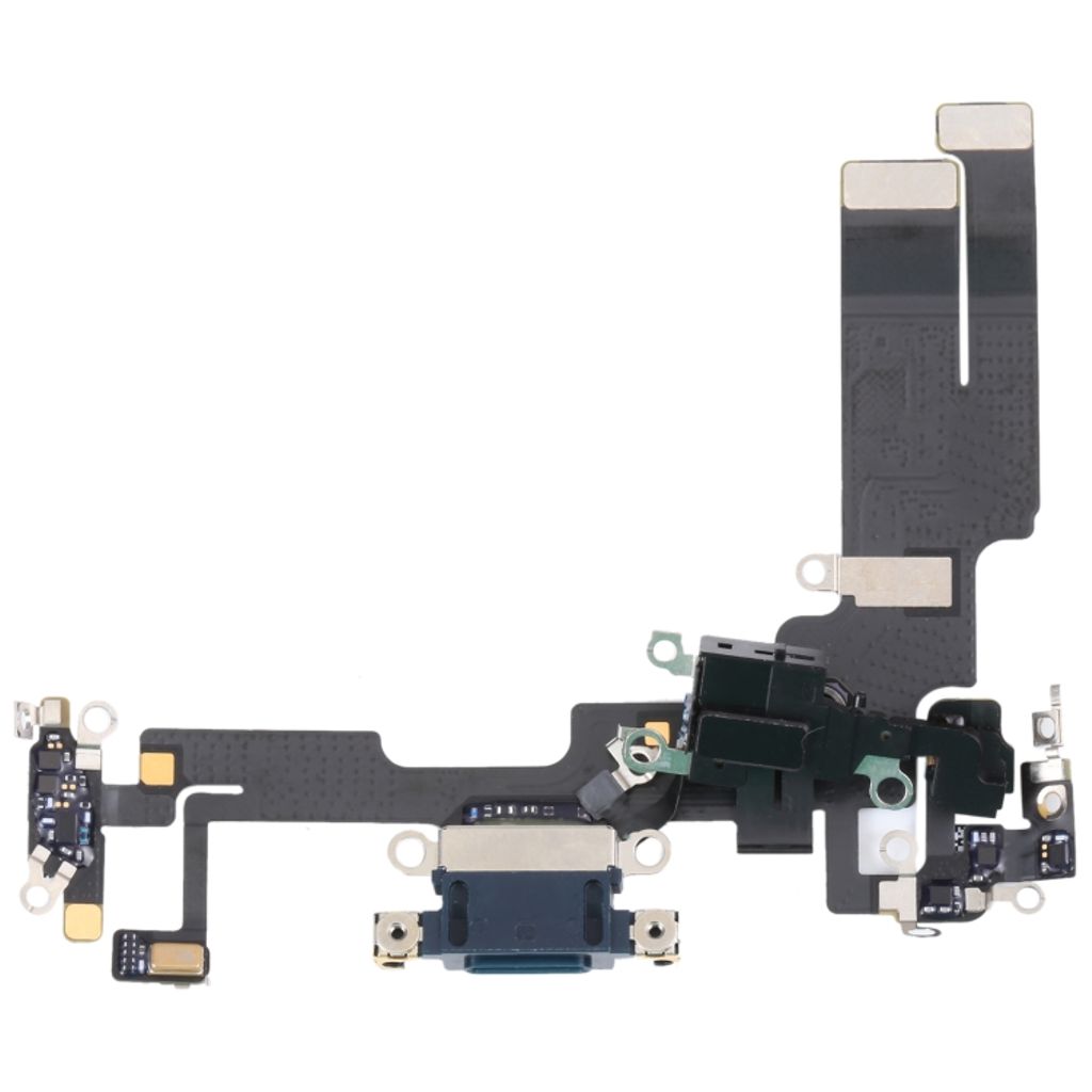 IPhone 14 laddkontakt flexkabel – Dark blå