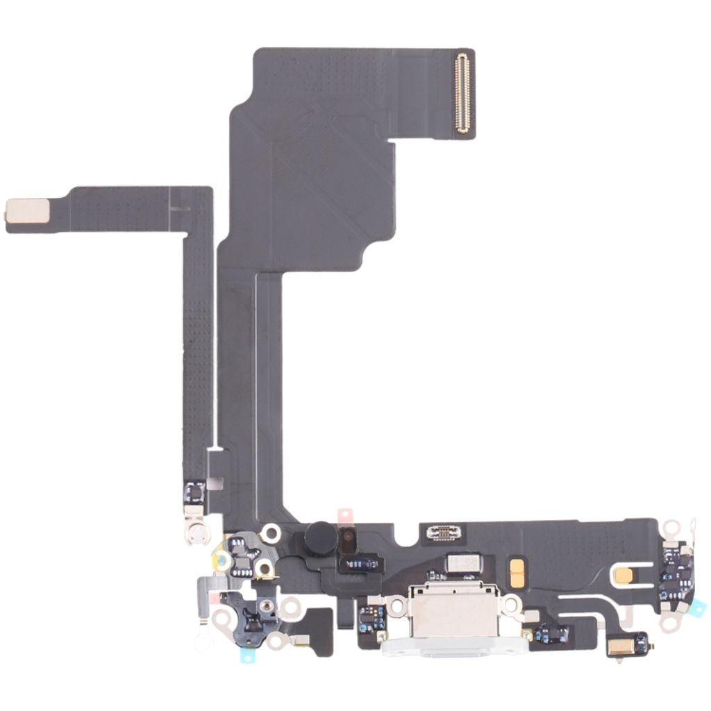 IPhone 15 Pro Original laddkontakt flexkabel – vit