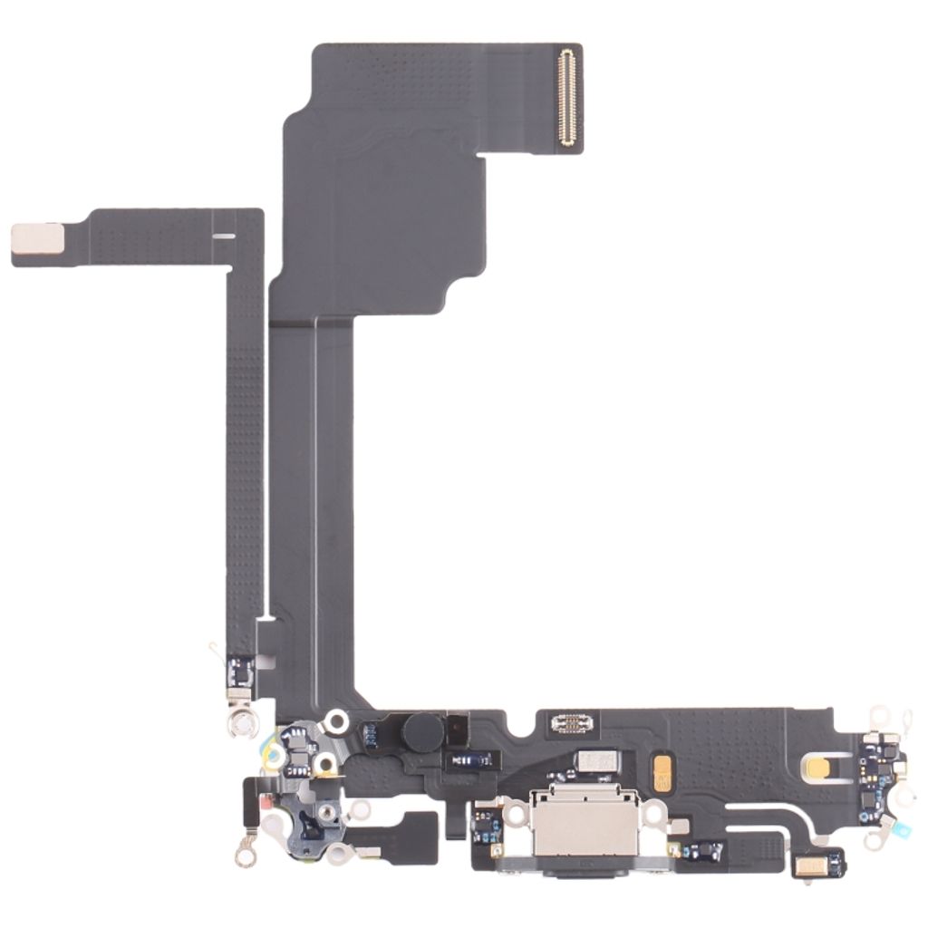 IPhone 15 Pro Max Original laddkontakt flexkabel – svart