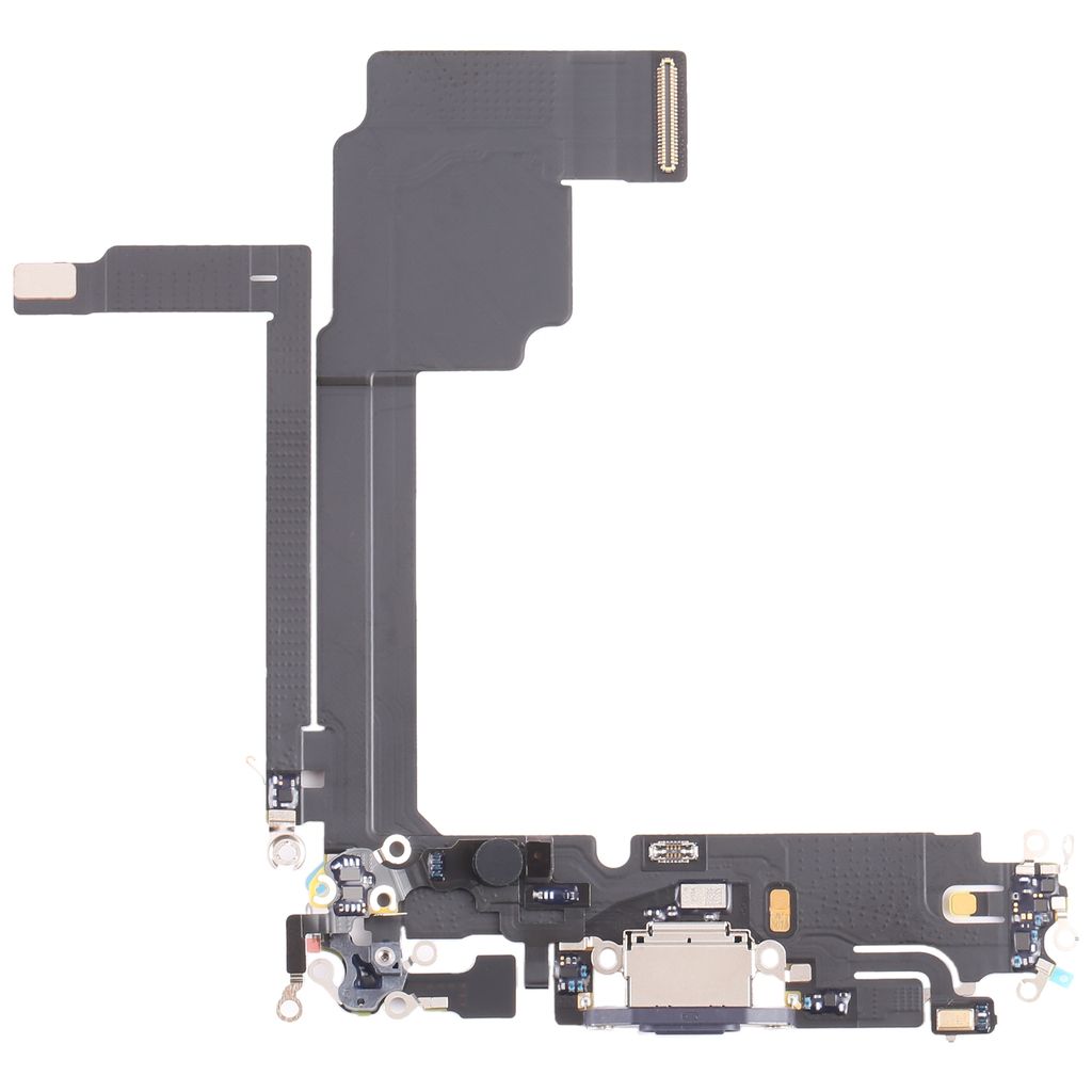 IPhone 15 Pro Max Original laddkontakt flexkabel – blå Titanium