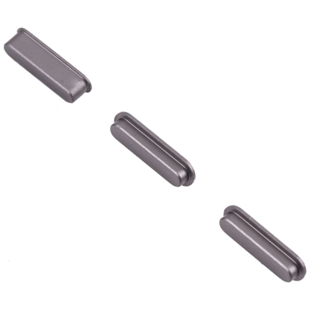 Strömknapp and Volume Control Button till iPad 10.2 inch 2019 2020 2021 (grå)