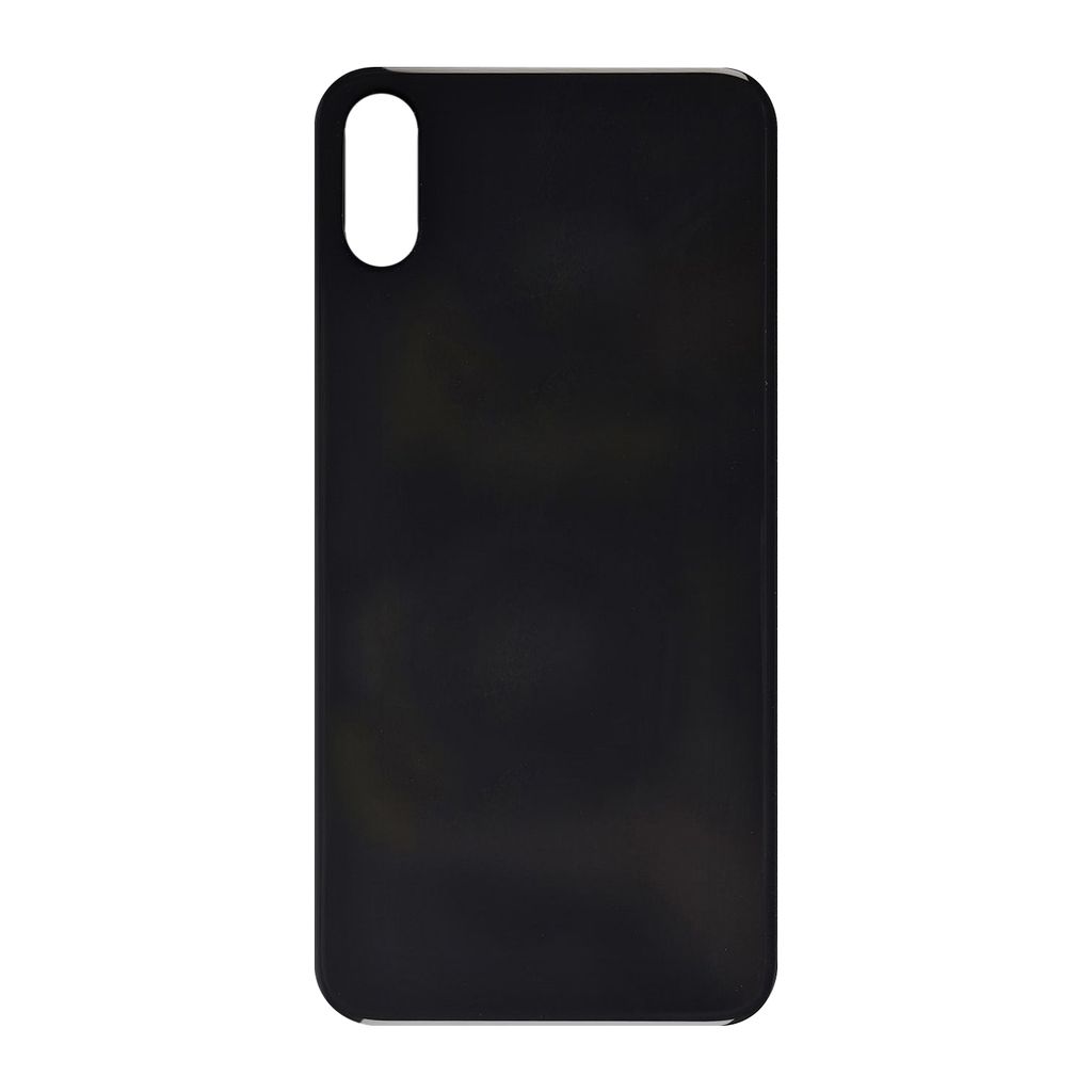IPhone XS bakglas HQ – Space grå (No Logo)
