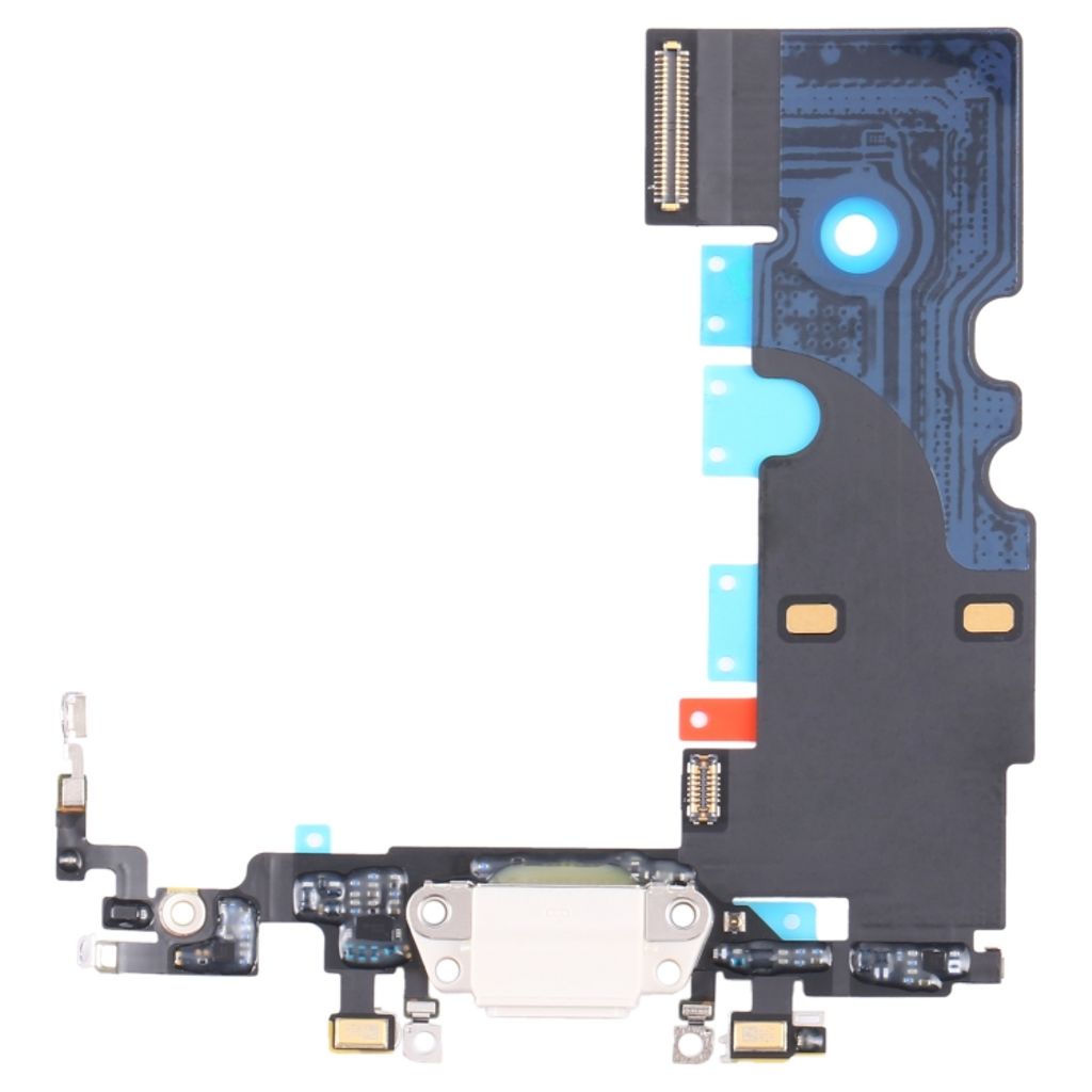 IPhone SE 2022 3rd Gen laddkontakt flexkabel, vit