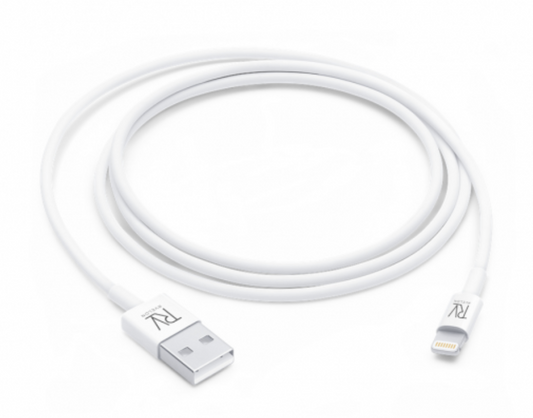 USB-A till Lightning Kabel 1m