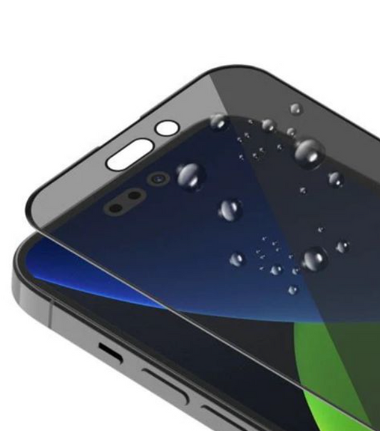 iPhone 14 Pro Max Skärmskydd Privacy - 3D Härdat Glas