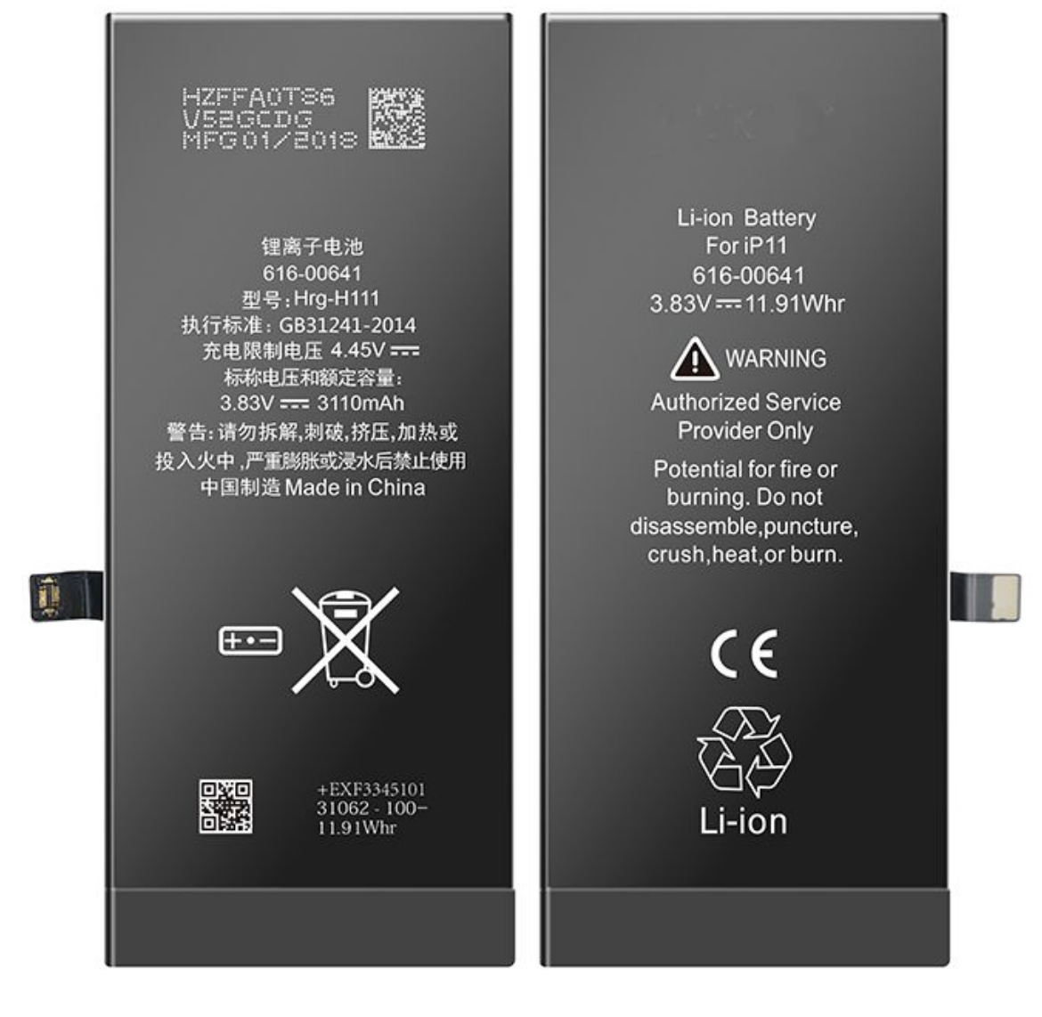 iPhone 11 Batteri – Hög kvalitet