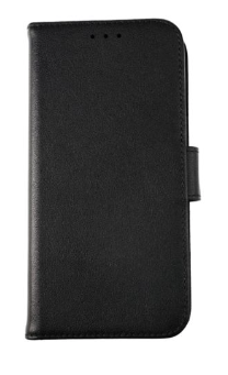 iPhone 11 Plånboksfodral Genuint Läder RV - Svart