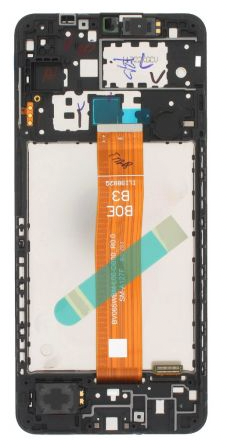 Samsung Galaxy A12 Nacho/A12s (SM-A127F) Skärm/Display Original - Svart