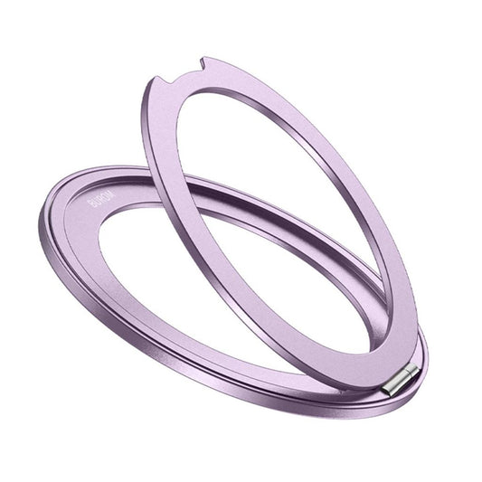 Q5 magnetic ring holder with 360° rotation – purple
