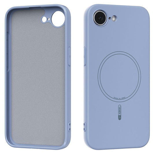 ABEEL iPhone 17e/16e Silicone skal MagSafe – Light blå