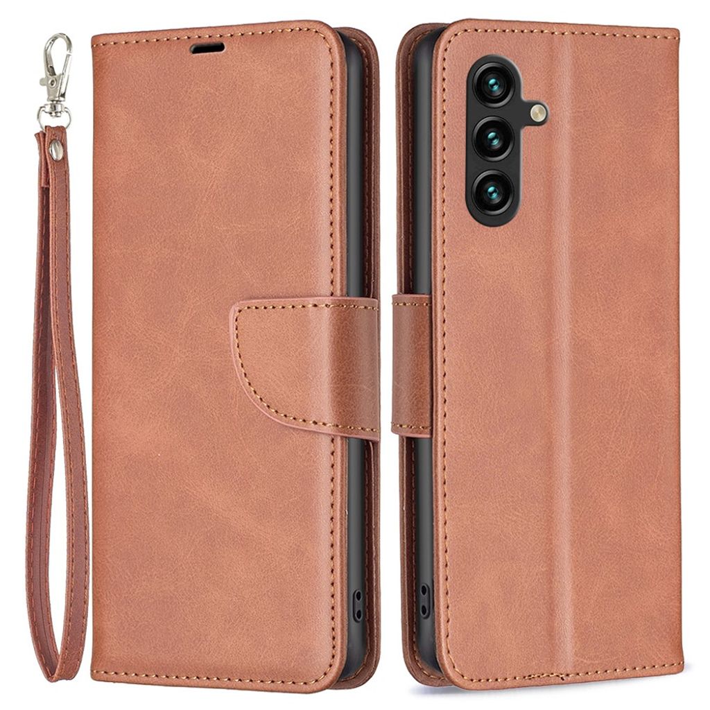 Samsung Galaxy A36 5G Cover with a Hand Grip - Brown