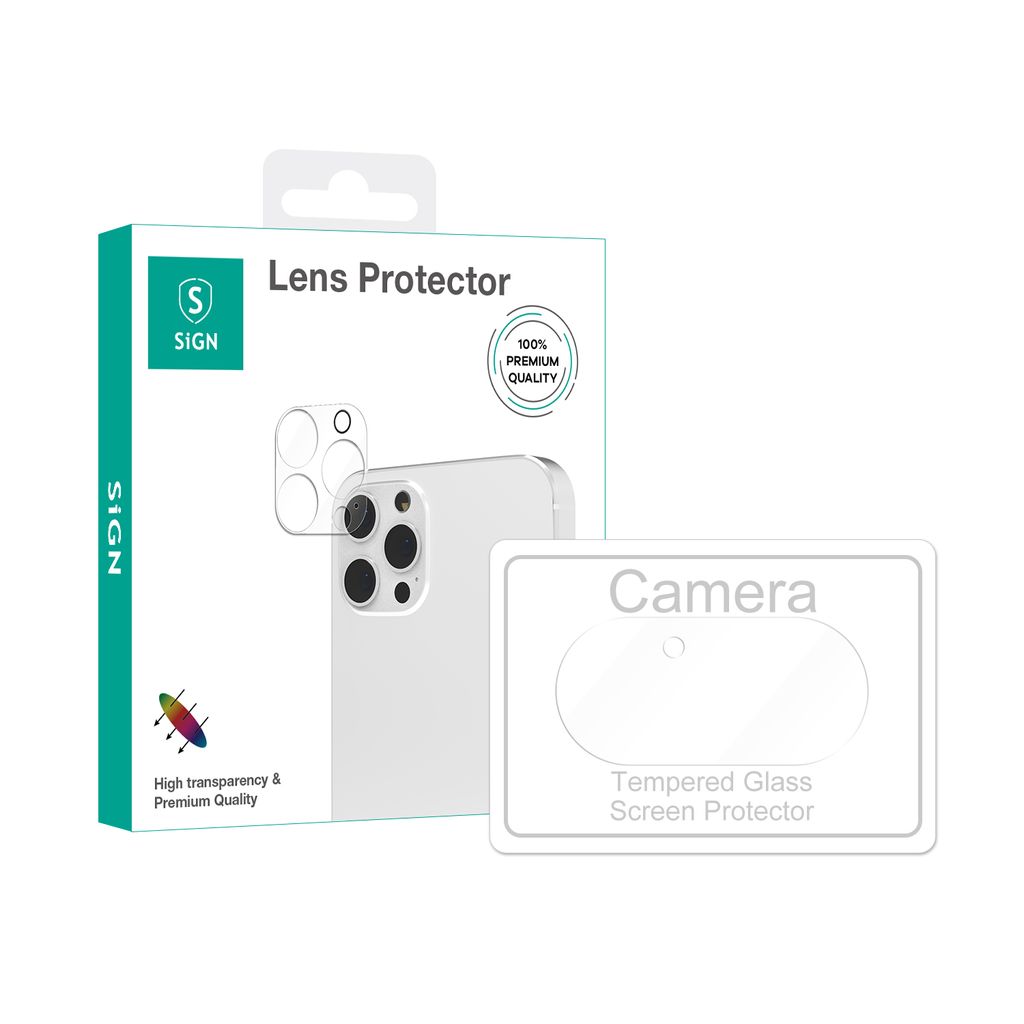 SiGN Lens protector in härdat glas till Google Pixel 10 Pro