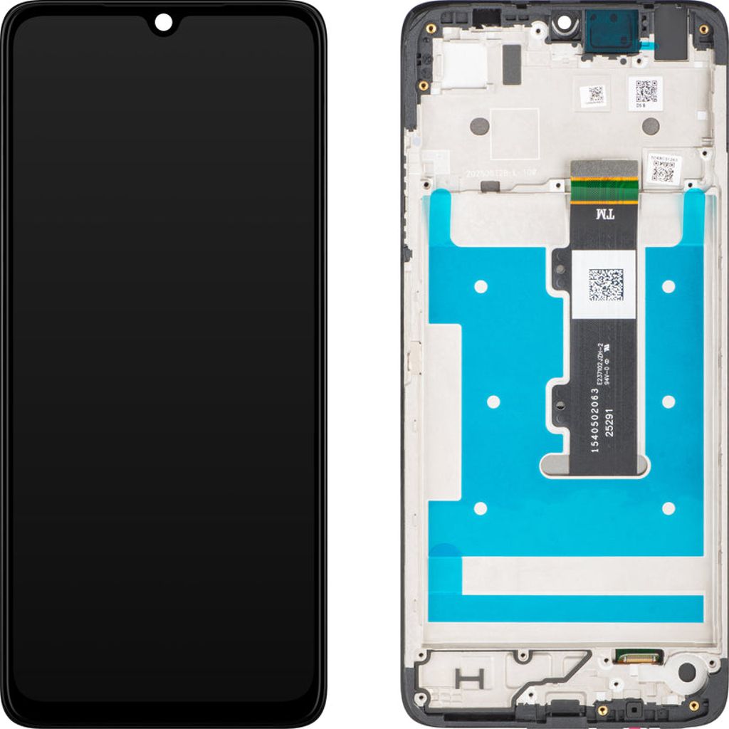 Motorola Moto G06 LCD-display Original – svart