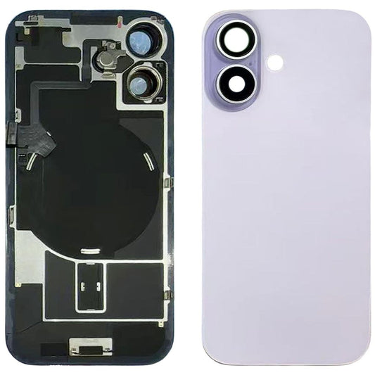 IPhone 17 bakstycke med smådelar (utan logotyp) - Lavender
