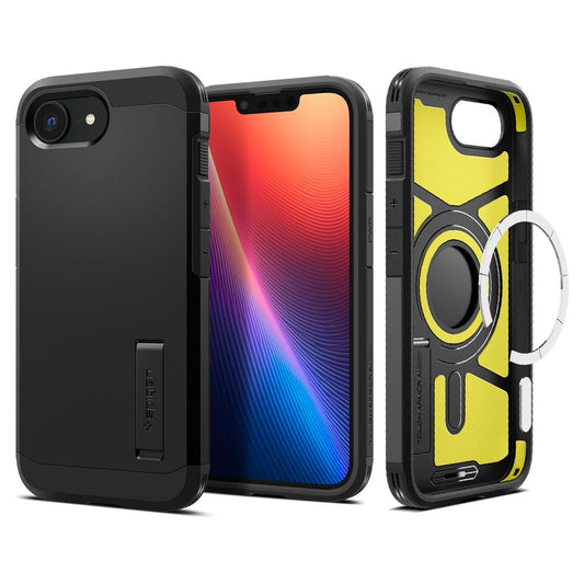 Spigen Tough Armor-skal MagFit iPhone 16e skal - svart