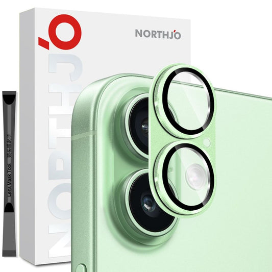 NORTHJO iPhone 17 Lens protector - Green