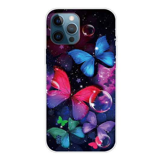 Pattern Printing Skal for iPhone 13 Pro - Beautiful Butterfly