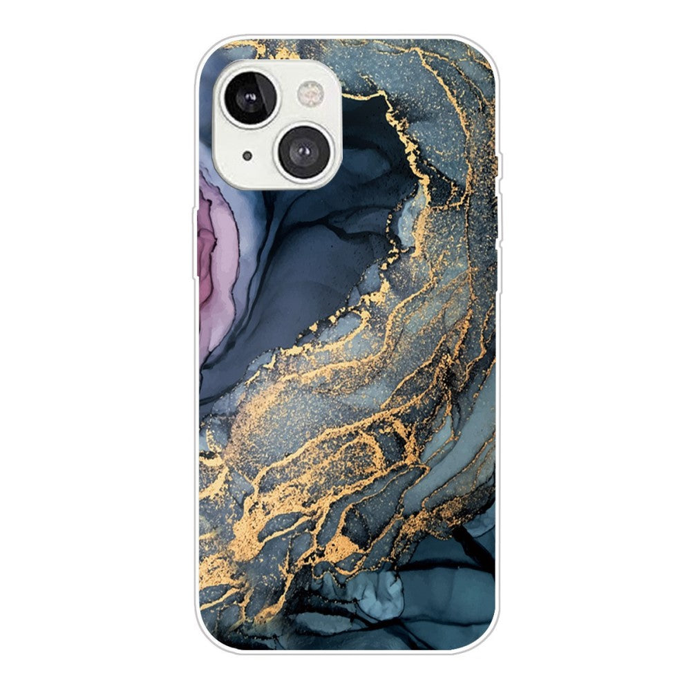 Marble Pattern Skal for iPhone 14- Style F case