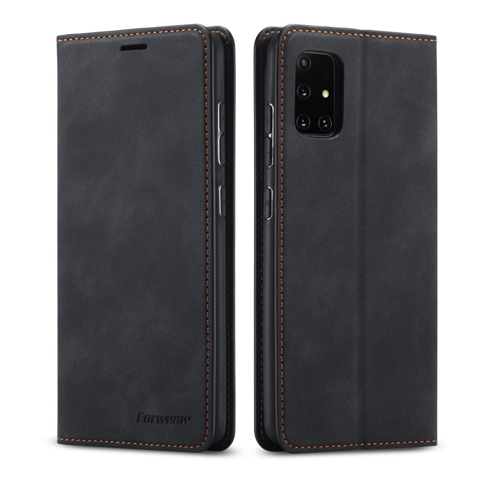 FORWENW Fantasy fodral till Samsung Galaxy A51 – svart