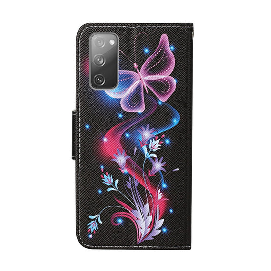 Pattern Printing Samsung Galaxy S20 FE fodral – Luminous Butterfly