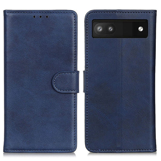Textured Google Pixel 6a phone fodral - blå