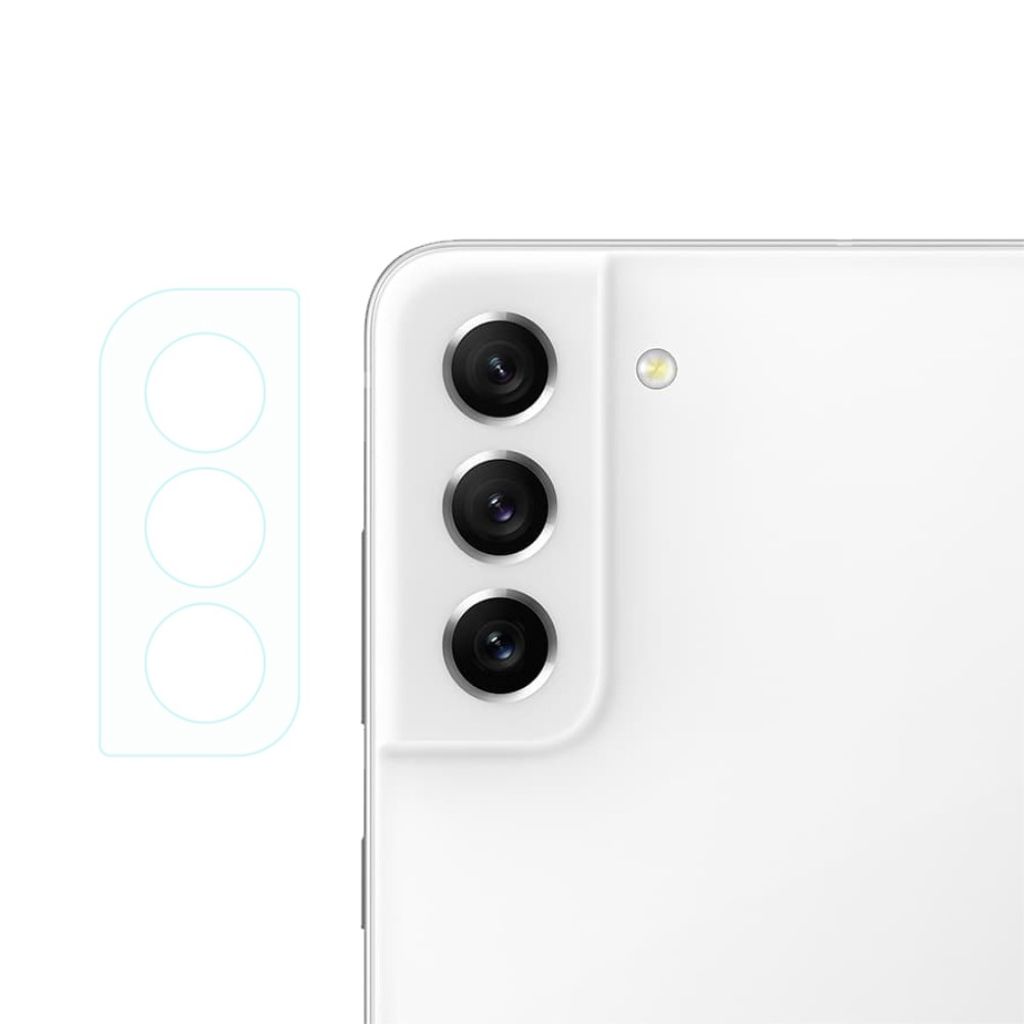 Samsung Galaxy S21 FE 5G linsskydd in härdat glas