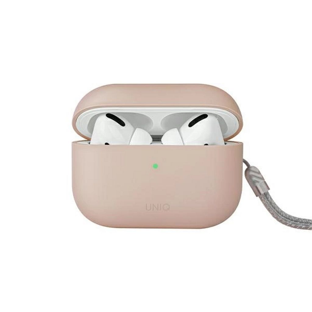 Uniq Lino Silicone Case for AirPods Pro 2 - Pink