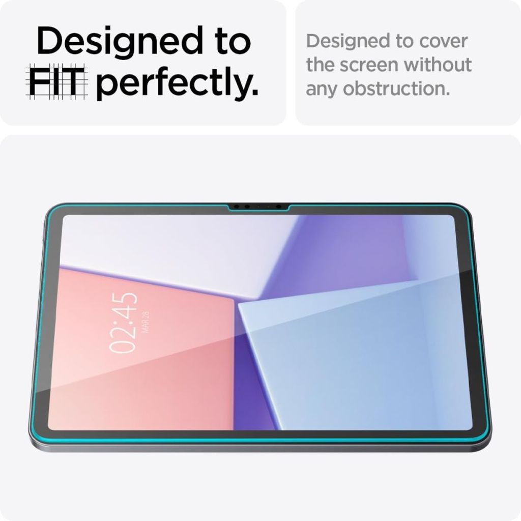 Spigen Glas.tR EZ Fit skärmskydd för iPad Air 11" 2024