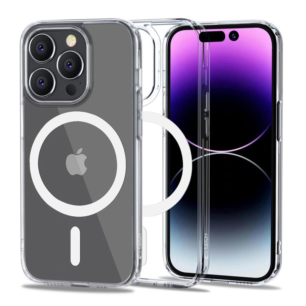 Tech-Protect FlexAir Hybrid MagSafe skal för iPhone 14 Pro Max - transparent