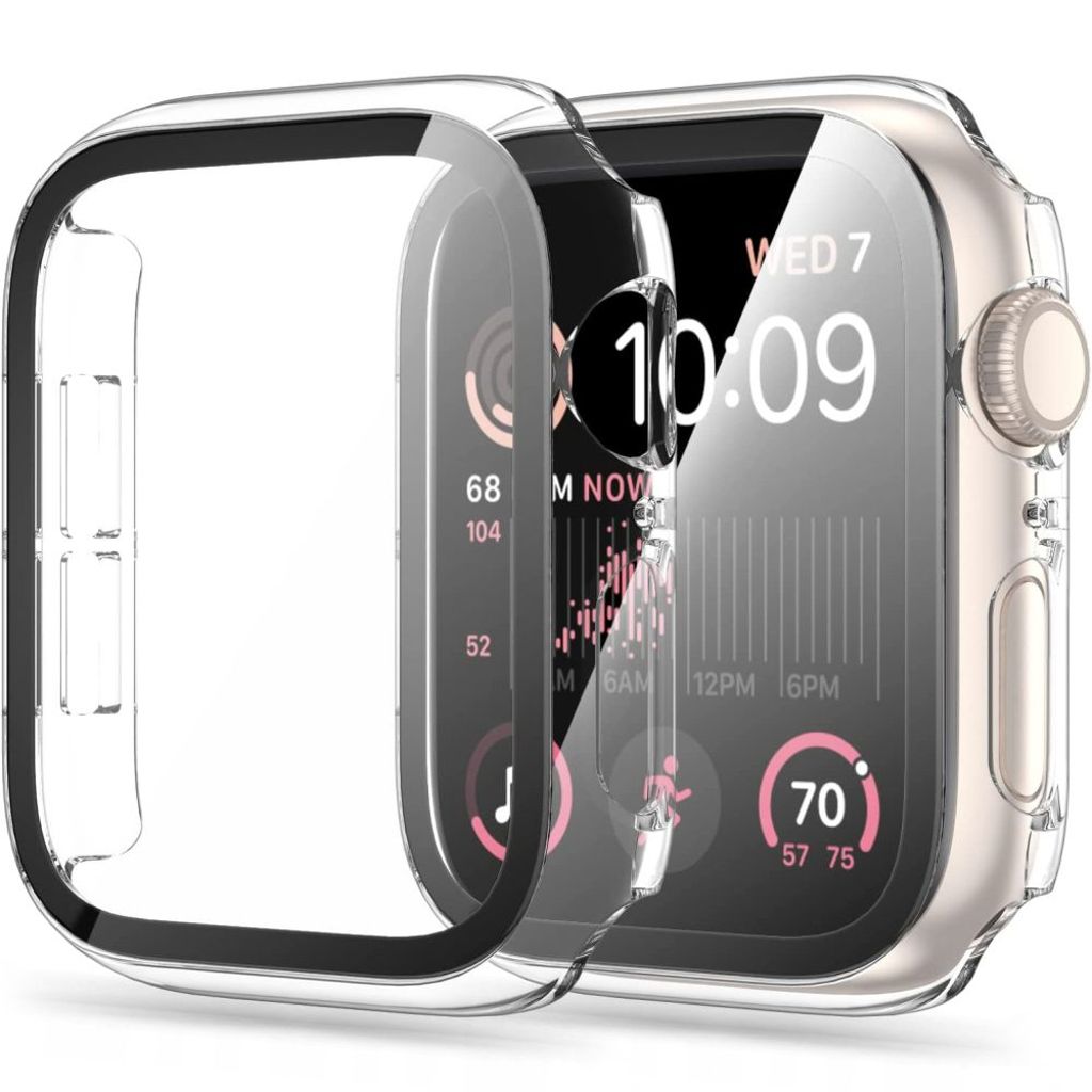 Tech-Protect Defense360 skydd för Apple Watch 4/5/6/SE (44mm) - transparent