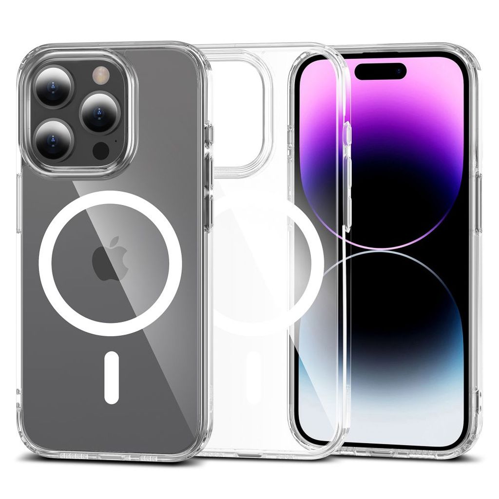 Tech-Protect FlexAir Hybrid MagSafe skal för iPhone 15 Pro Max - transparent