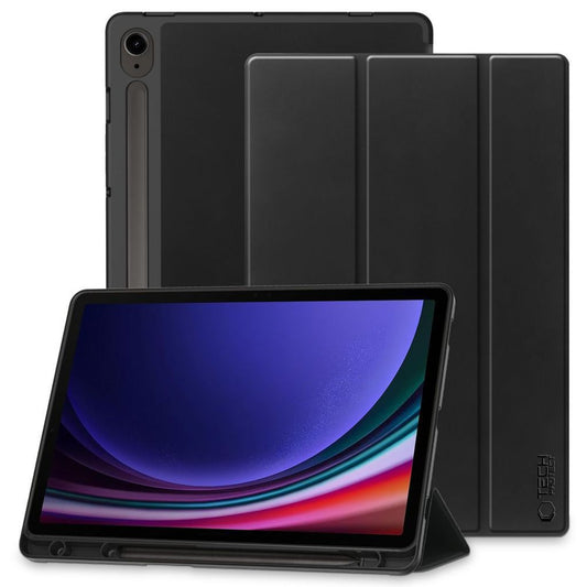 Tech-Protect SC Pen fodral för Samsung Galaxy Tab S9 FE 10.9" (X510/X516B) - svart