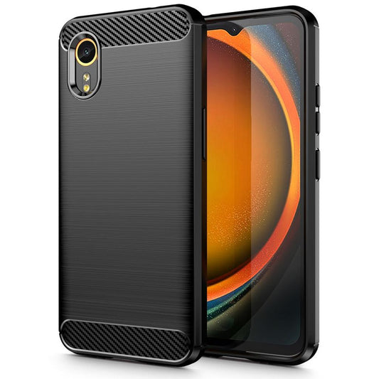 Tech-Protect TPU Carbon skal för Samsung Galaxy XCover 7 - svart