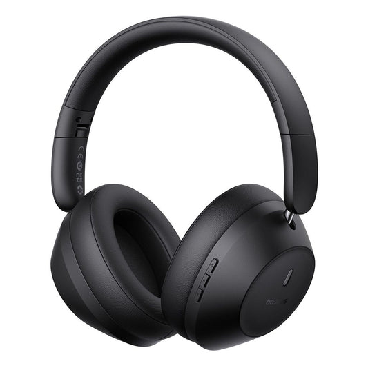 Baseus Bass 30 Max Wireless On-Ear hörlurar - svart