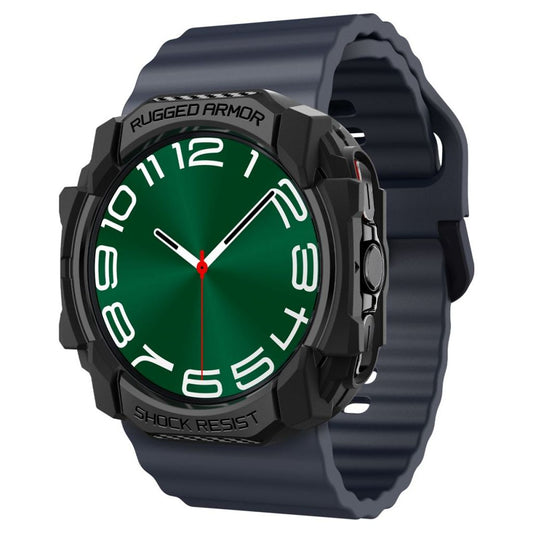 Spigen Rugged Armor skal för Samsung Galaxy Watch Ultra 47mm - svart