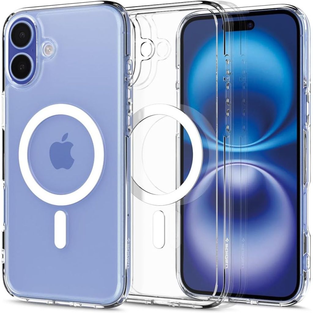 Spigen Ultra Hybrid MagSafe skal för iPhone 16 - vit