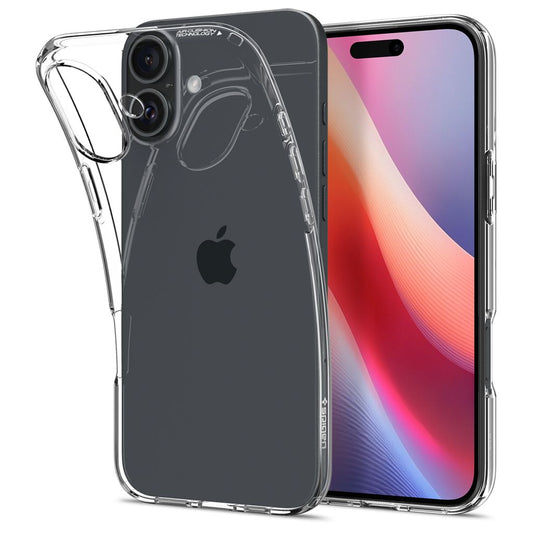 Spigen Liquid Crystal skal för iPhone 16 Plus - transparent