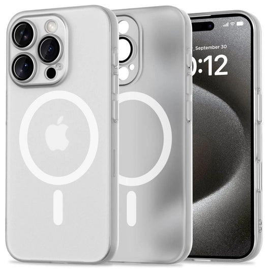 Tech-Protect iPhone 16 Pro Max MagSlim MagSafe skal - vit