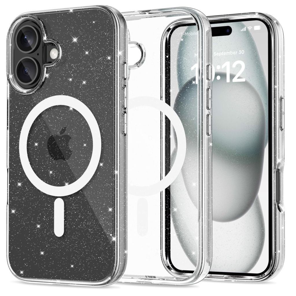 Tech-Protect FlexAir Hybrid MagSafe skal för iPhone 16 - transparent