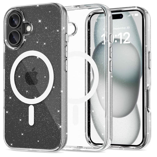 Tech-Protect FlexAir Hybrid MagSafe skal för iPhone 16 - transparent